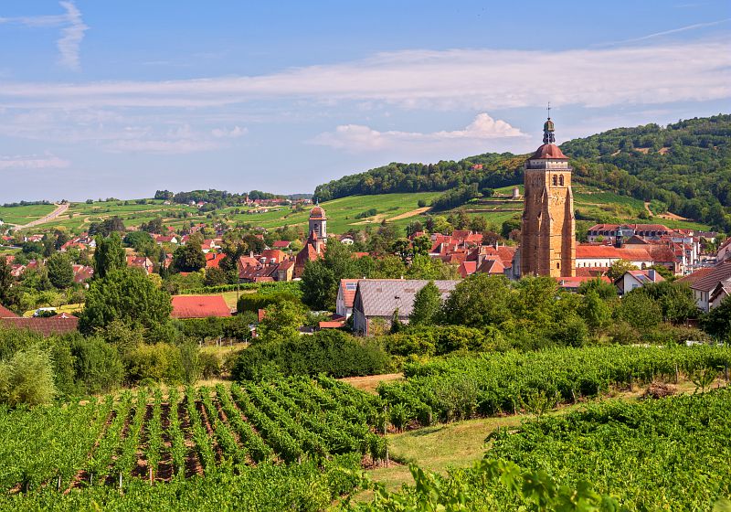 Arbois, ville en bourgogne franche comté